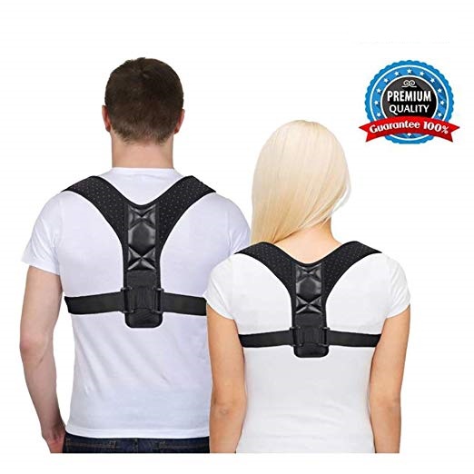 High Quality Posture Corrector Brace -
 Universal  Posture Corrector ,Pain Relief From Neck, Back & Shoulder,Adjustable back brace – Rise Group