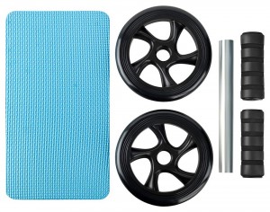 Ab Wheel roller With Free Soft Kneeling Mat