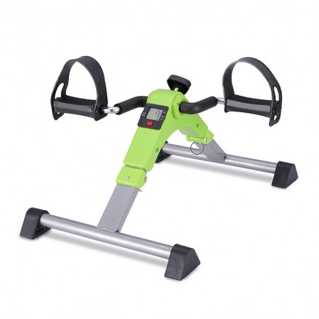 Mini Exercise Bike Folding Mini Bike Foot Pedal Exerciser for Elderly Folding Easy Cycle