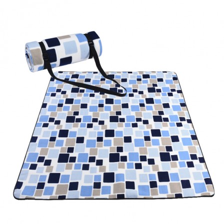 2022 Nuova coperta da picnic in pile per esterni impermeabile portatile Coperta da picnic per tappetino da campeggio