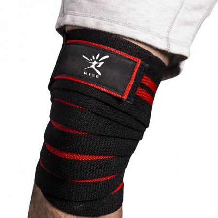 Knee Wraps (1 Pair)Knee Straps Elastic Knee and Elbow Support & Compression – for Weightlifting, Powerlifting, Fitness 200-499 Pairs