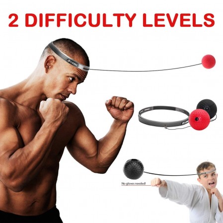 Fight Reflex Ball Set 2 Difficulty Level Boxing Ball with Headband