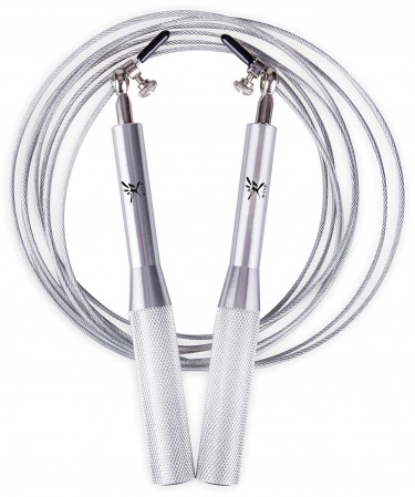 Jump Rope with Anti-Slip Aluminum Handles and PVC Coated Steel Wire