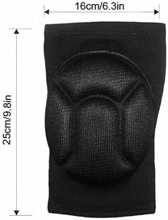 Elbow & Knee Pads, Thick Sponge Anti-Slip, Collision Avoidance Knee Sleeve.