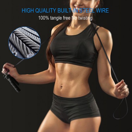 OEM custom Premium Heavy Adjustable Jump Rope,Weighted Jump Rope