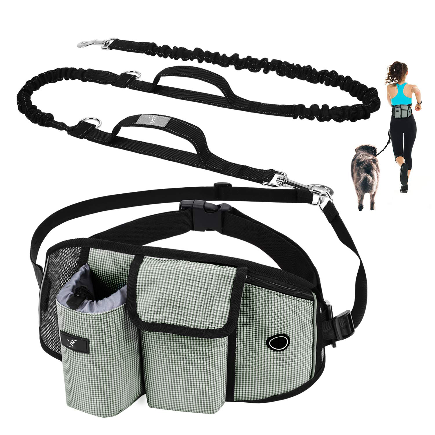 Hands Free Dog waist bag for Running Featured Image