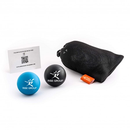 High Density OEM Peanut/Single Exercise Rubber/Silicone Ball  Foot Body Massage Lacrosse Ball With Logo for Myofascial Release