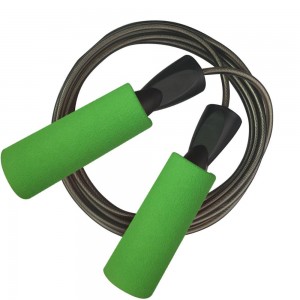 Adjustable  Jump Rope with Precision Bearing and Foam Handles