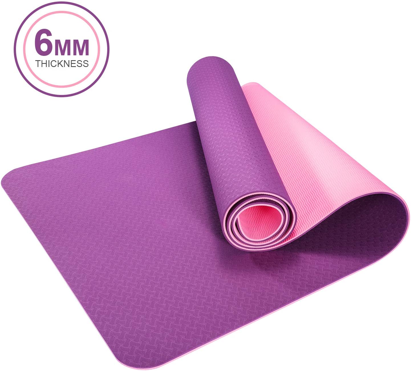 China Eco Friendly TPE Non Slip Yoga Mat Workout Mat for All Type