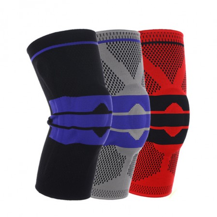 Anti-collision Compression Knee Brace Support Knitted Protective Elastic Breathable Knee Sleeve