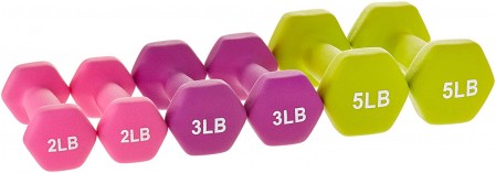 Dumbbell Hand Weight Neoprene costed  (Sold as Single Dumbbell)