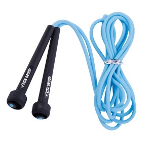 Custom Logo Fitness Adjustable Size Length Colorful PVC Long Cheap Speed Jump Rope Skipping Rope For Kids Adults
