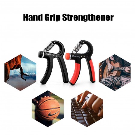 OEM Fitness Hand Grip Strengthener Adjustable Resistance Non-Slip Strengthen Exerciser Workout Trainer Wrist Forearm Gripper