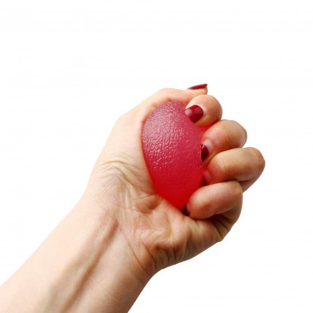 Comfortable Friendly Hand Grip Strength Trainer Stress Ball Egg Stress Ball Finger Resistance Exercise Squeezer Toys for Kids