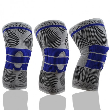Anti-collision Compression Knee Brace Support Knitted Protective Elastic Breathable Knee Sleeve