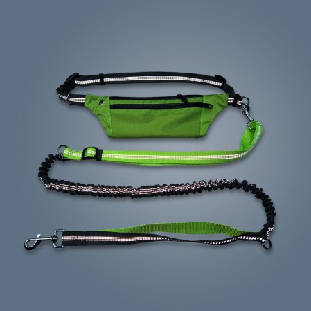 Non-Slip Pet Traction Rope Dog Running Traction Waist Bag