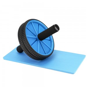 PriceList for Hip Circle Resistance Band -
 Ab Abdominal Exercise Roller  Dual Wheel with Foam Handles – Rise Group