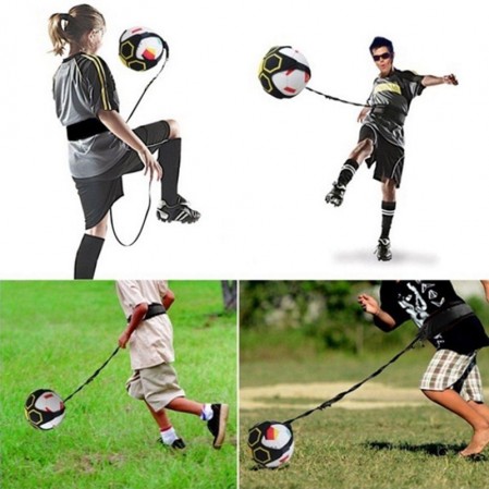Adjustable Swing Control Waist Solo football training equipment for Football Kick Training