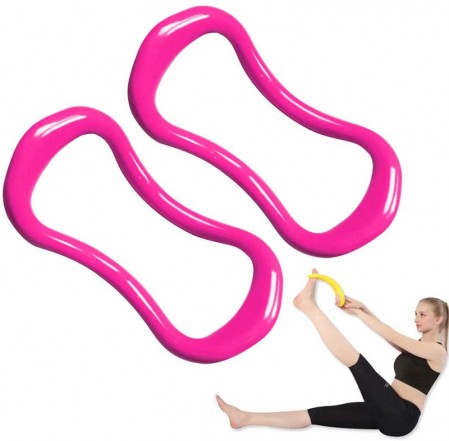 Multifunctional Ergonomic Pilates Fitness Yoga Ring For Pain Relieve