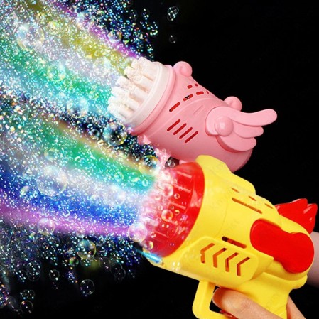 China New Product Poignée Fortifiant -
 Birthday Gifts Bubble Gun Kids Toys Automatic Soap Rocket Bubbles Machine – Rise Group