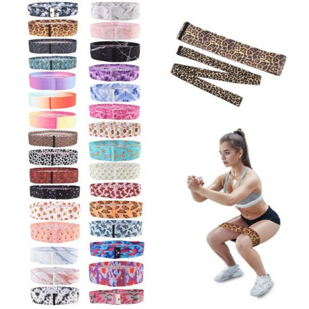 Wholesale Fitness Fabric Booty bands Custom Logo resistance band