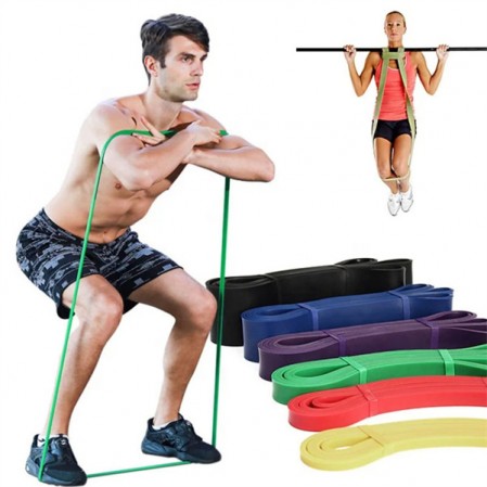 Yoga Loop Custom Elastic Exercise Stretch Resistance Power Band