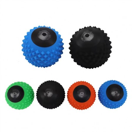 Electric cold&heated silicone yoga Massage vibrating Ball