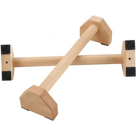 Wooden Handle New Listing Pull Up Bar Wooden Parallettes