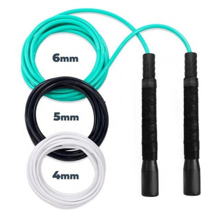 Heavy Speed Adjustable Skipping Jump Rope with grip tape for fitness
