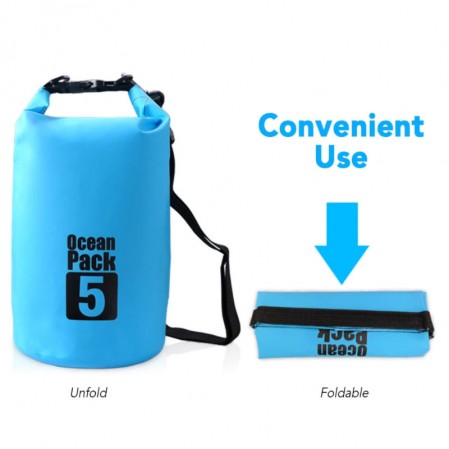Outdoor Polyester PVC Ocean Pack Waterproof Dry Bag