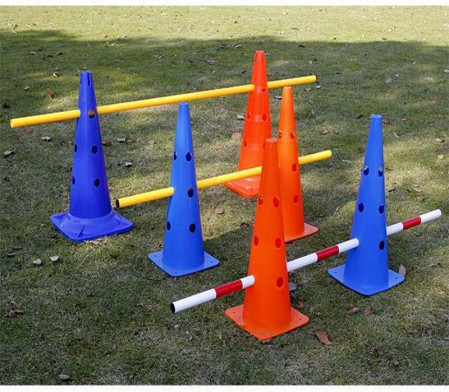 Collapsible Basketball Cones Plastic Training Agility Football Equipment