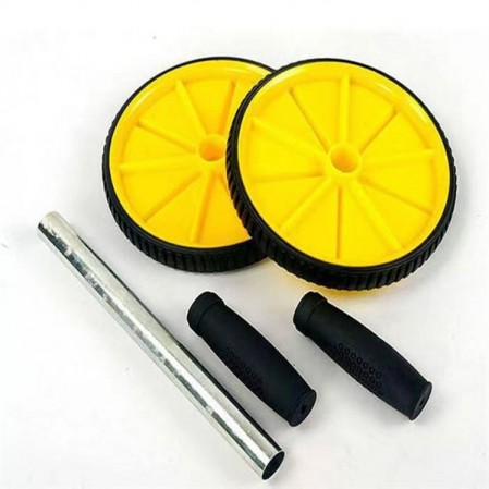 AB 18 ” double wheel two round abdominal roller