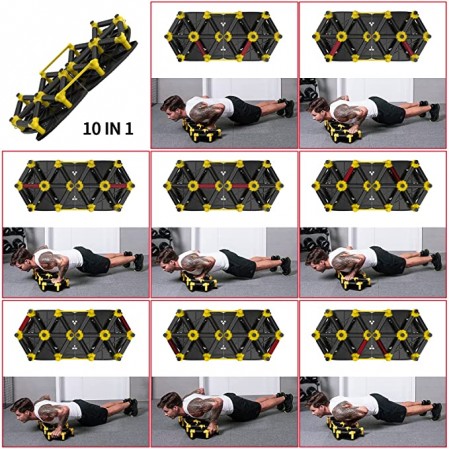 10 In 1 Portable Home Gym Workout Equipment Push Up Board for Body Training