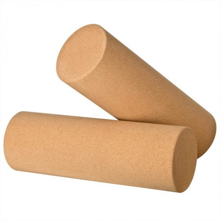 High Density Yoga Cork Roller for Pilates Dance Fitness Muscle Massage