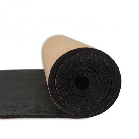 Manufacturor Non Slip Sweat Resistant Luxury Cork Yoga Mat for Home Exercise
