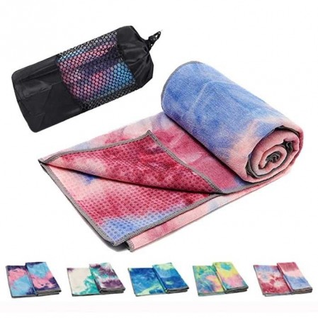 Best quality Cork Yoga Mat - 183×61cm Various Color Non Slip Microfiber Soft Yoga Towel for indoor Yoga Fitness  – Rise Group
