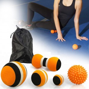 Custom massage ball peanut ball spiky ball Deep Tissue Physical Therapy Muscle Massager set