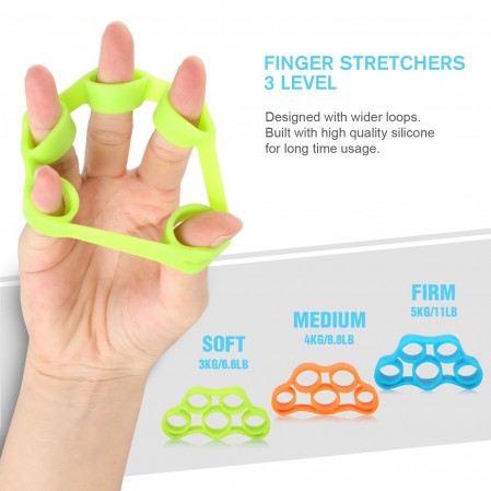 Anti stress ball  with hand exerciser set