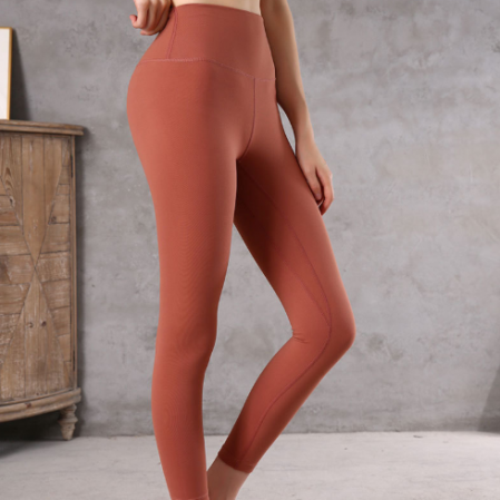 Women’s Yoga Full-Length Power Flex Running Pants with pockets