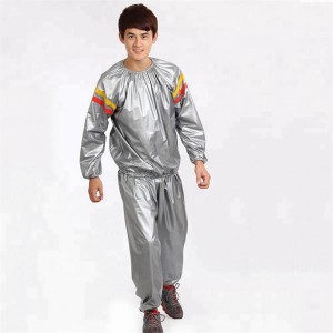 Fitness Weight Loss Exercise PVC Sauna Suit Gym