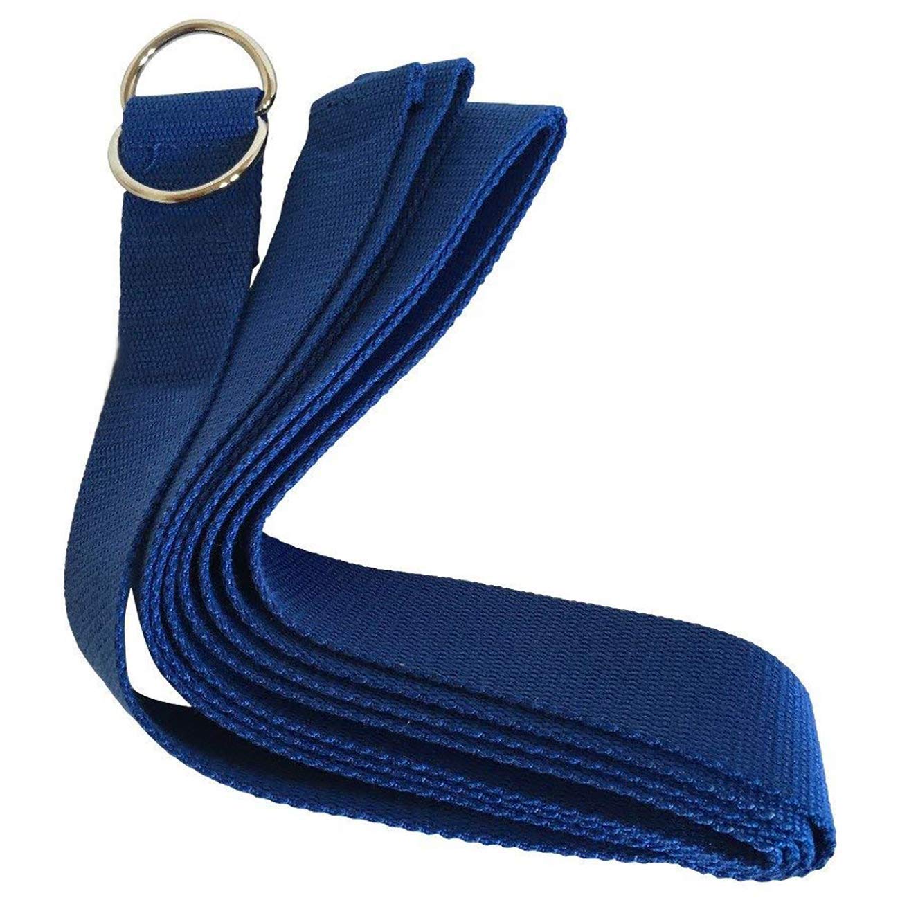 Bodylastics Yoga Strap Stretching Belt Made of Organic Cotton Adjustable  Heavy Duty D-Rings for Holding Poses, Pilates, Physical Therapy & Improve  Flexibility for Men & Women (6ft, Blue) : : Sports, Fitness