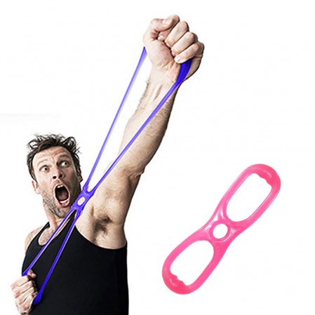 Pulling Exerciser silicone Pull Rope Body Building Tool