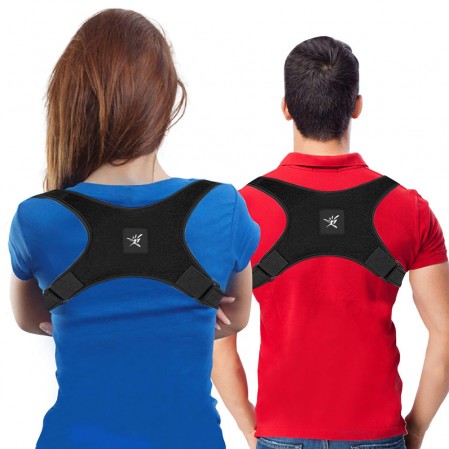 OEM Amazon Hot Sale Comfortable Adjustable Posture Correct Brace for Women Men Upper Back Brace Spinal Support