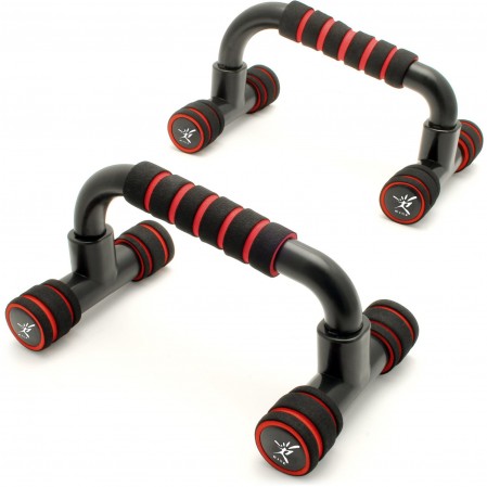 Push Up Bars Handle Stands with Comfortable Foam Grip