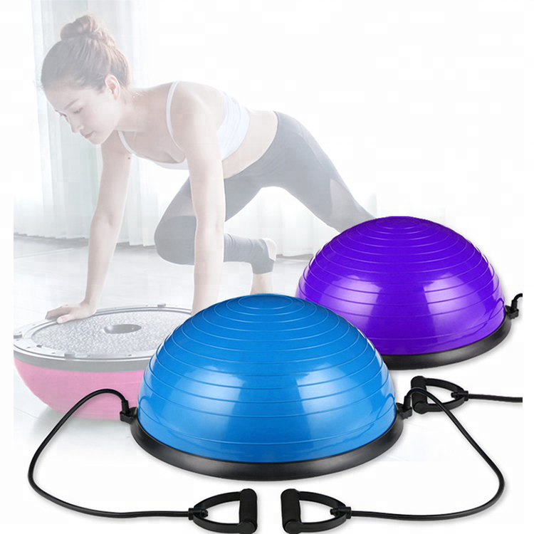 Balance Trainer Stability Half Ball with Resistance Bands081