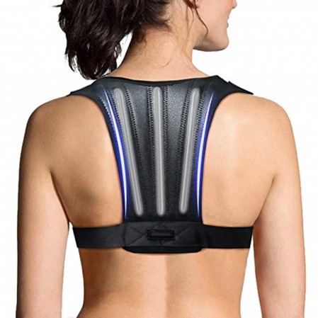 Back Support Belt with Adjustable Back Straightener  Lumbar Support Posture Corrector  for Upper Back Pain Relief