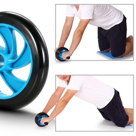OEM custom AB Wheel Roller Kit with Push UP Bar, 6 in 1 for Home Exercise