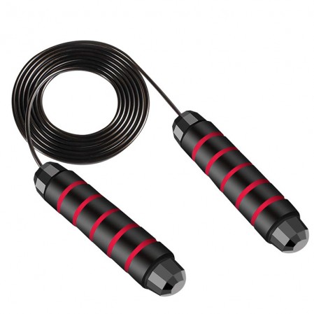 Manufacturer OEM custom logo Speed skipping Jump Rope for Exercise Tangle-Free with Ball Bearings Rapid Speed Jump Rope