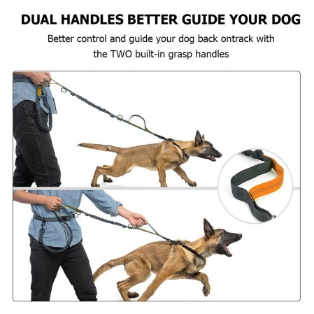 Multifunctional Adjustable Flexible waist bag for Pet Dog