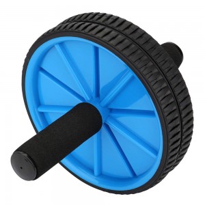 Ab Abdominal Exercise Roller  Dual Wheel with Foam Handles